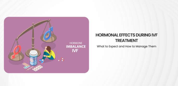 Woman managing hormonal side effects during IVF treatment with support from the PSFC Chennai clinical team