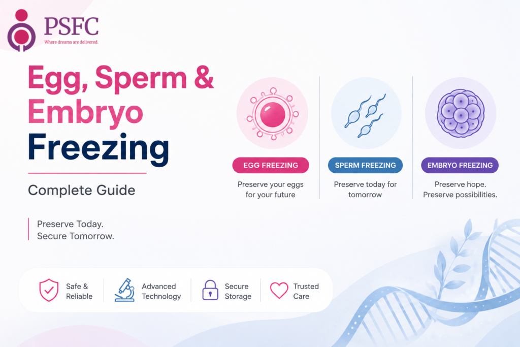 Egg, Sperm & Embryo Freezing: Complete Guide