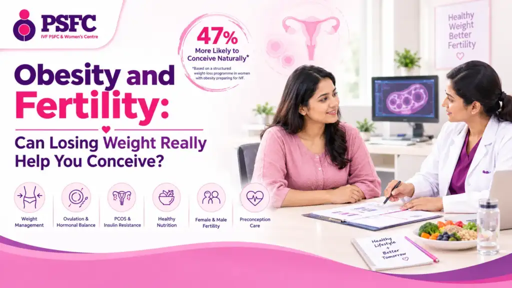 Obesity and Fertility: Losing Weight Could Boost Conception by 47%